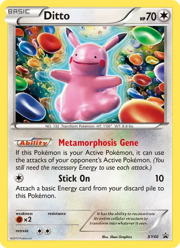 Ditto - XY40/216 - XY Black Star Promos