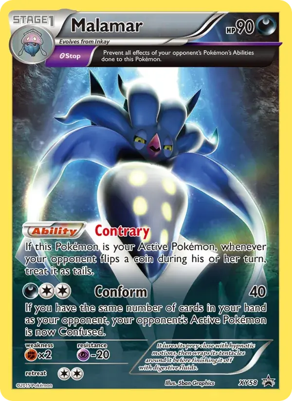 Malamar - XY58/216 - XY Black Star Promos