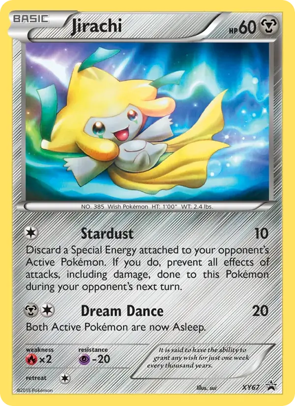 Jirachi - XY67/216 - XY Black Star Promos