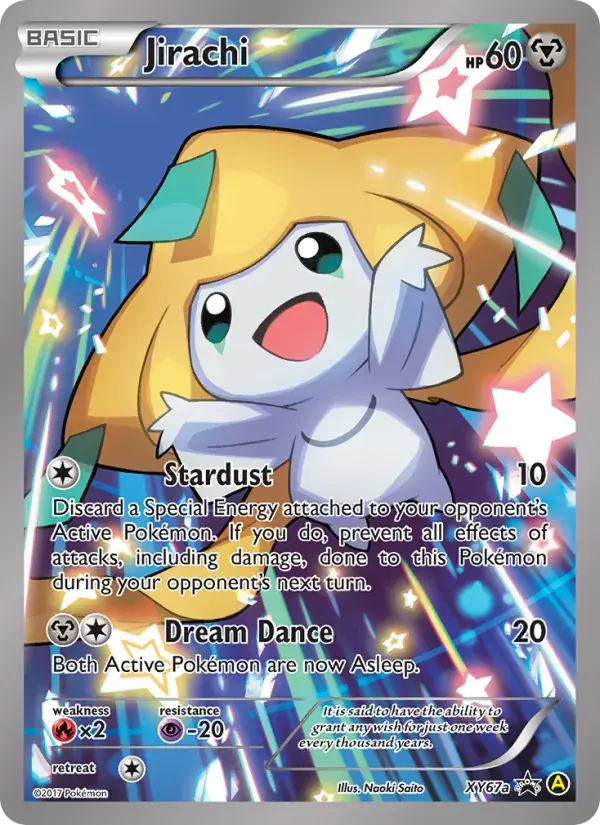Jirachi - XY67a/216 - XY Black Star Promos