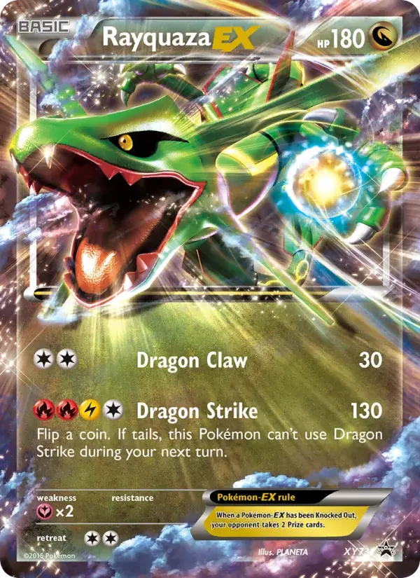 Rayquaza EX - XY73/216 - XY Black Star Promos