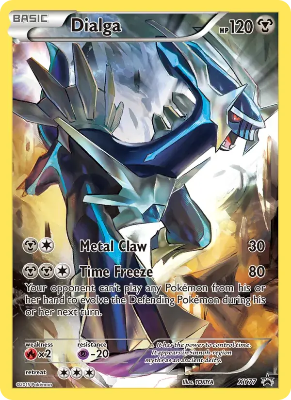 Dialga - XY77/216 - XY Black Star Promos