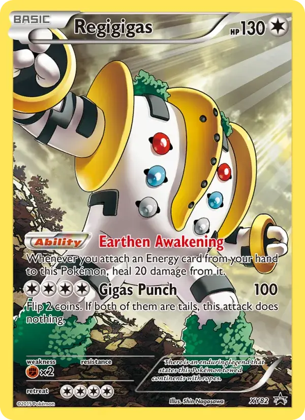 Regigigas - XY82/216 - XY Black Star Promos
