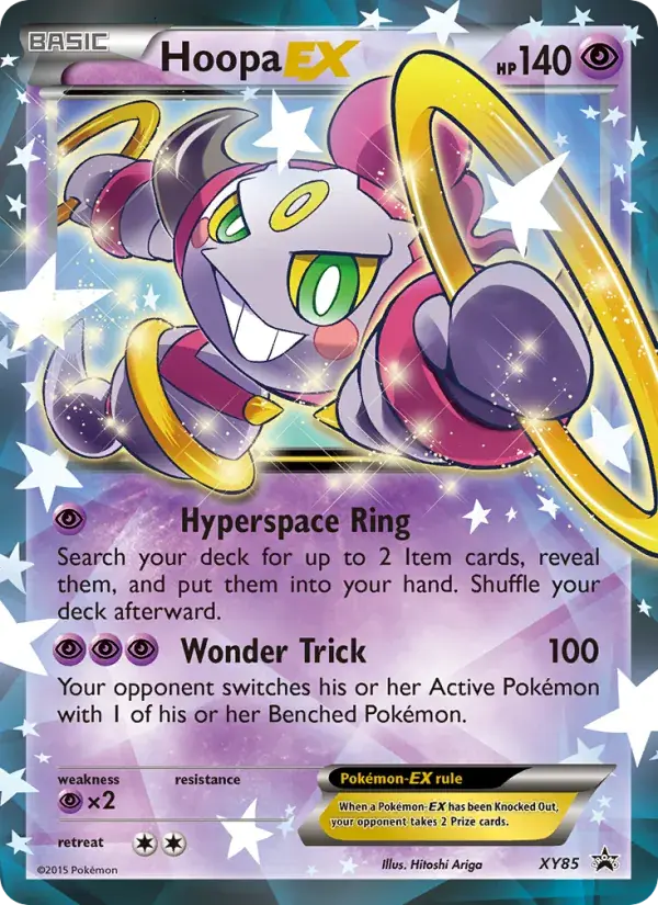 Hoopa EX - XY85/216 - XY Black Star Promos