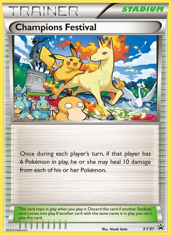 Festival des Champions - XY91/216 - Promo XY