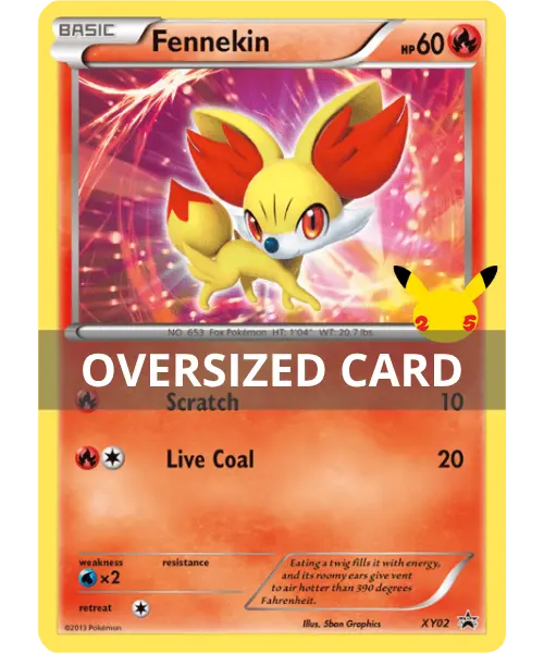 Fennekin  - XYPR-PR-XY XY02/216 - Promo XY