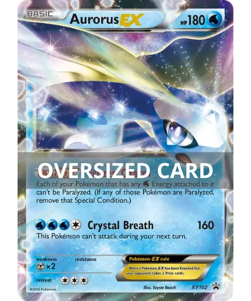 Aurorus EX - XYPR-PR-XY XY102/216 - Promo XY