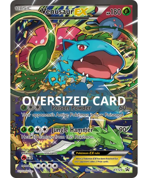 Venusaur EX - XYPR-PR-XY XY123/216 - Promo XY