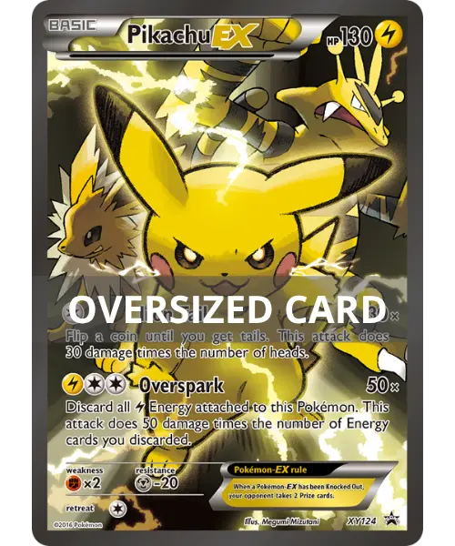 Pikachu EX - XYPR-PR-XY XY124/216 - Promo XY