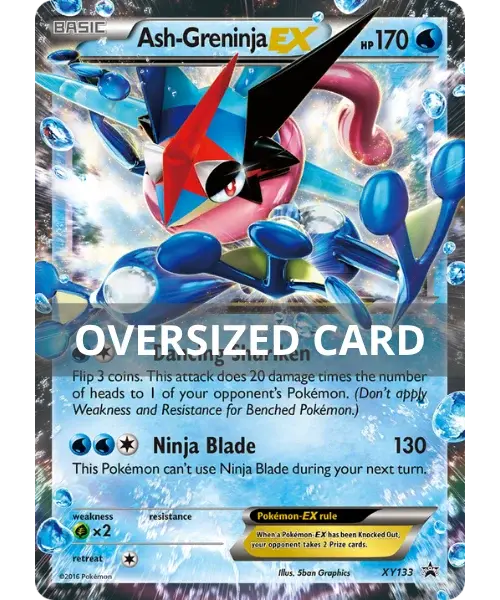 Ash-Greninja EX - /216 - Promo XY