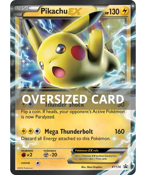 Pikachu EX - XYPR-PR-XY XY174/216 - Promo XY