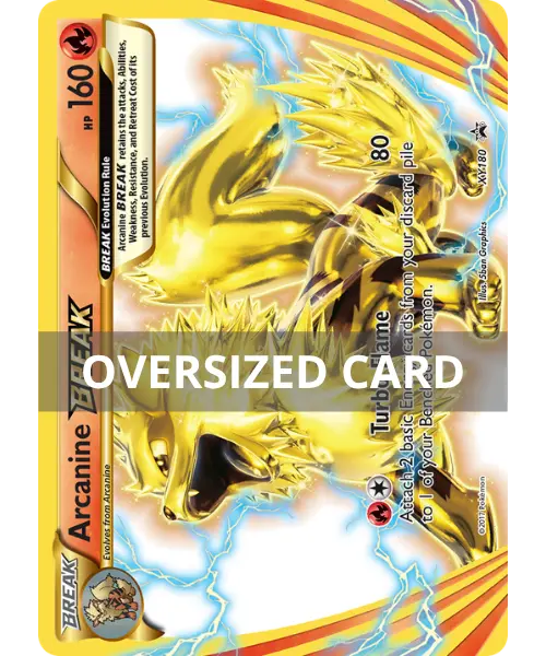 Arcanine BREAK - XYPR-PR-XY XY180/216 - Promo XY