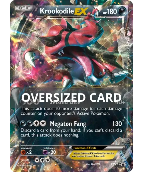 Krookodile EX - XYPR-PR-XY XY25/216 - Promo XY