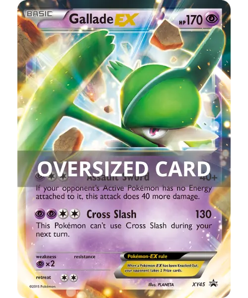 Gallade EX - XYPR-PR-XY XY45/216 - Promo XY