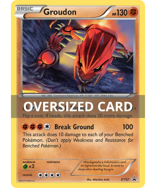 Groudon - /216 - Promo XY