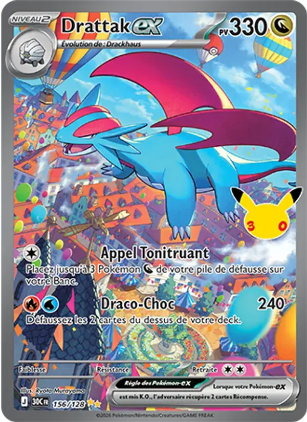Drattak-ex - 156/158 - 30ᵉ Anniversaire