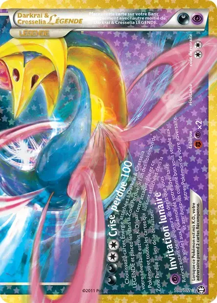 Darkrai & Cresselia LÉGENDE - 020/158 - 30ᵉ Anniversaire
