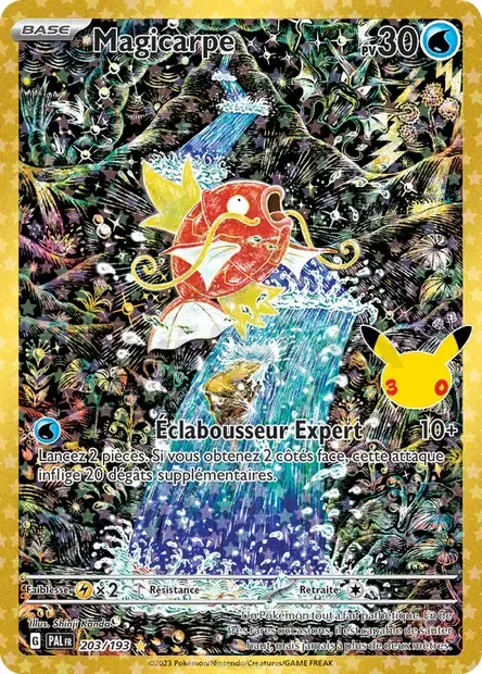 Magicarpe - 030/158 - 30ᵉ Anniversaire