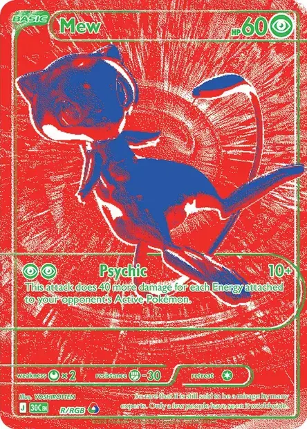 Mew - 189/158 - 30ᵉ Anniversaire