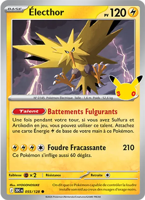 Électhor - 055/158 - 30ᵉ Anniversaire