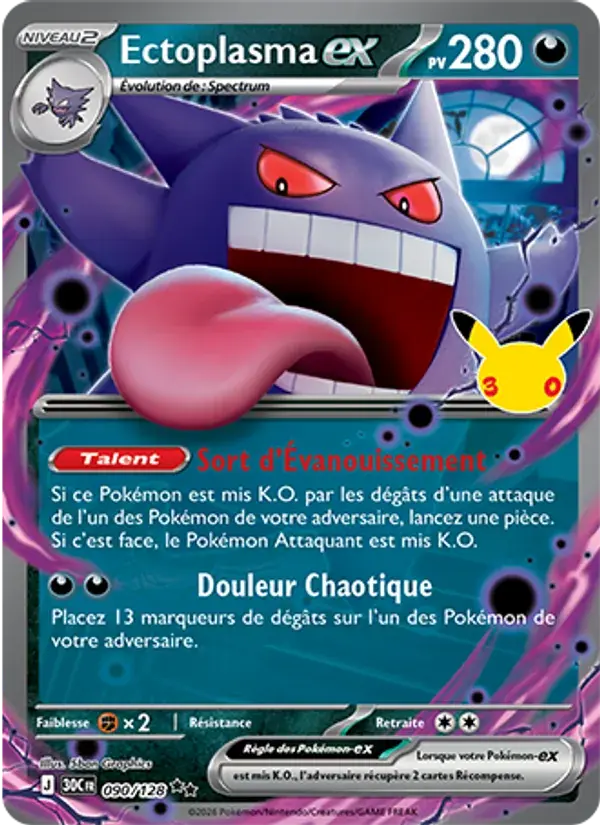 Ectoplasma-ex - 090/158 - 30ᵉ Anniversaire