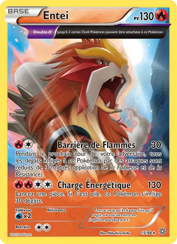 Entei - 15/101 - Origines Antiques