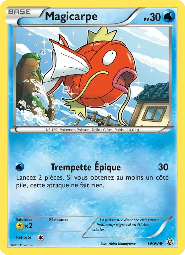 Magicarpe - 19/101 - Origines Antiques