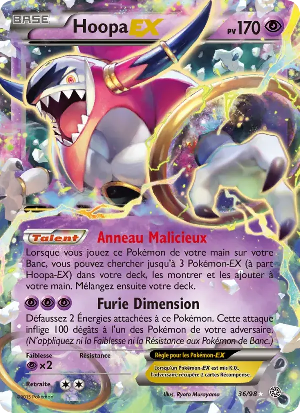 Hoopa EX - 36/101 - Origines Antiques