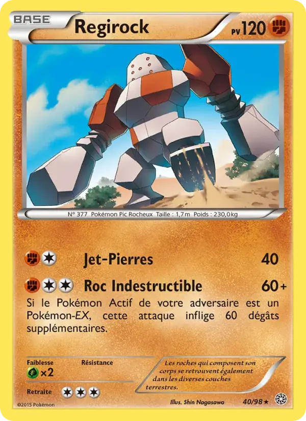 Regirock - 40/101 - Origines Antiques