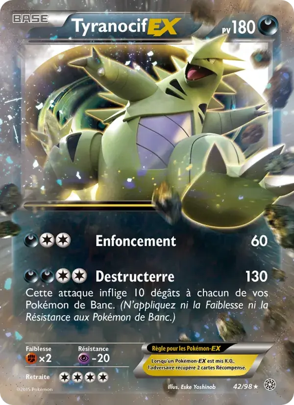 Tyranocif EX - 42/101 - Origines Antiques