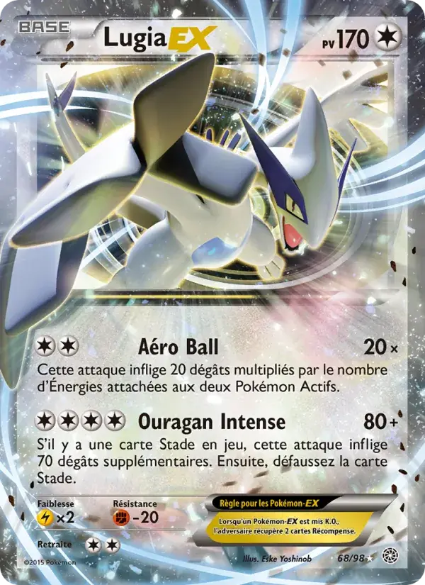 Lugia EX - 68/101 - Origines Antiques