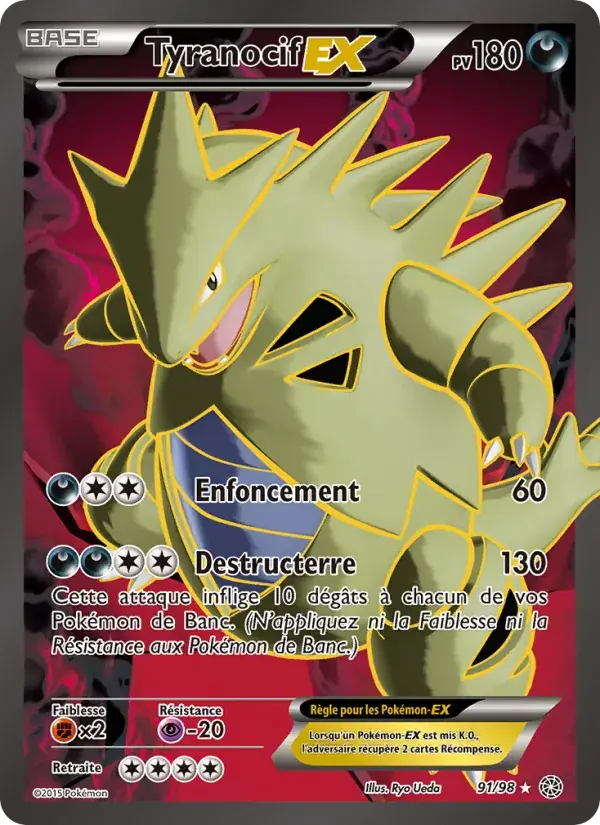 Tyranocif EX - 91/101 - Origines Antiques