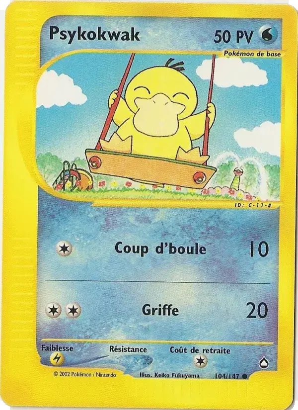 Psykokwak - 104/186 - Aquapolis