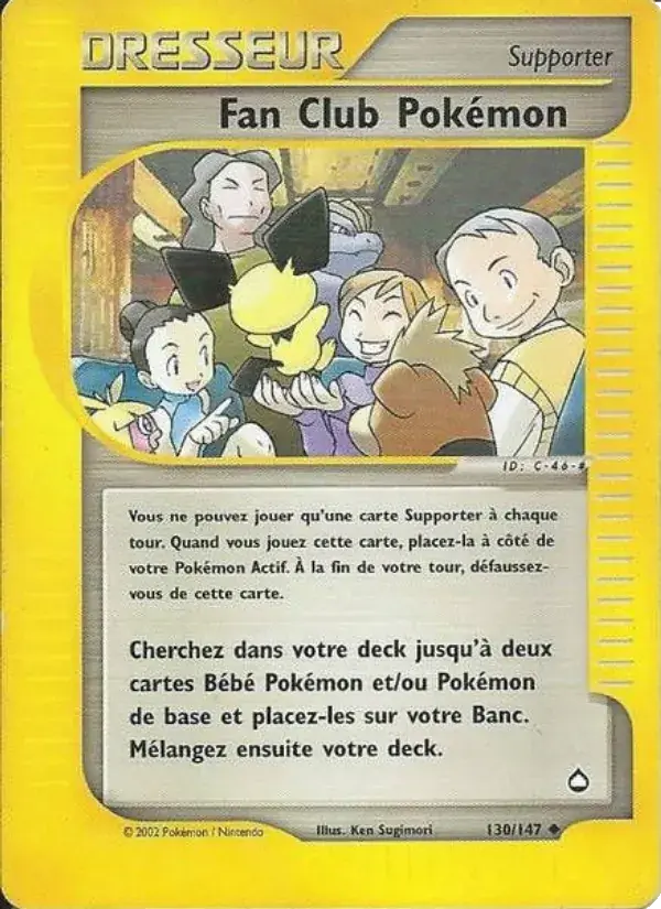 Fan Club Pokémon - 130/186 - Aquapolis
