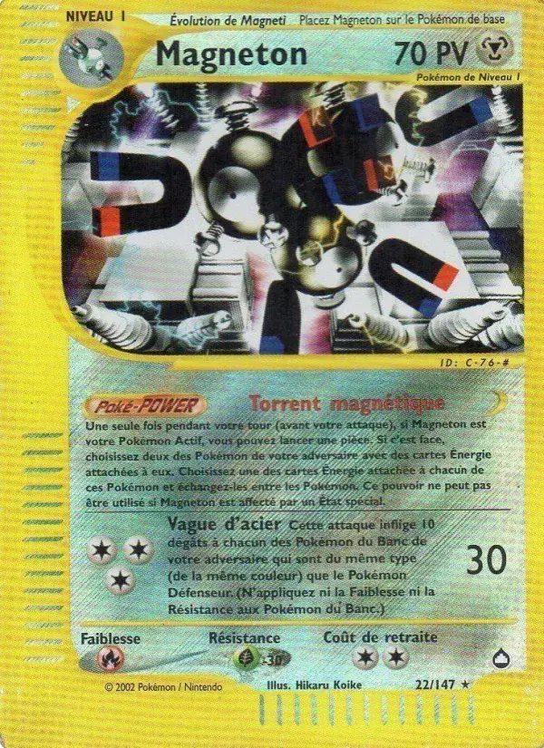 Magnéton - 22/186 - Aquapolis