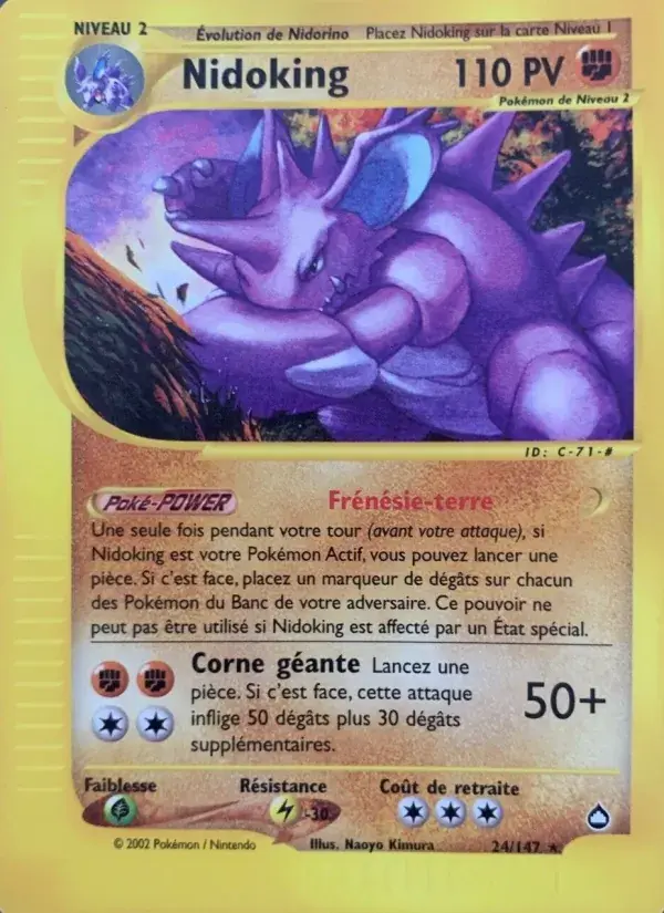 Nidoking - 24/186 - Aquapolis