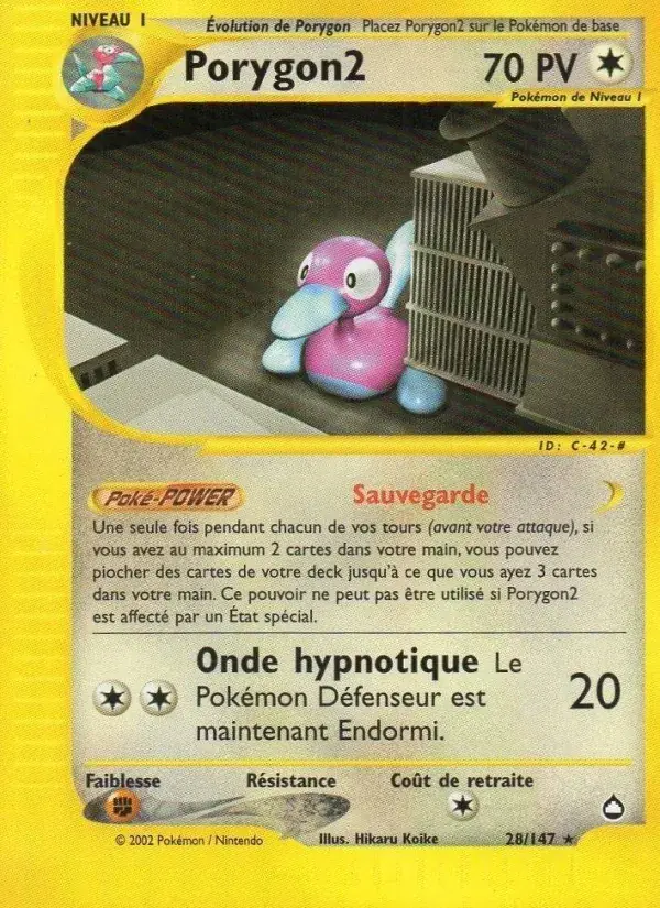 Porygon2 - 28/186 - Aquapolis