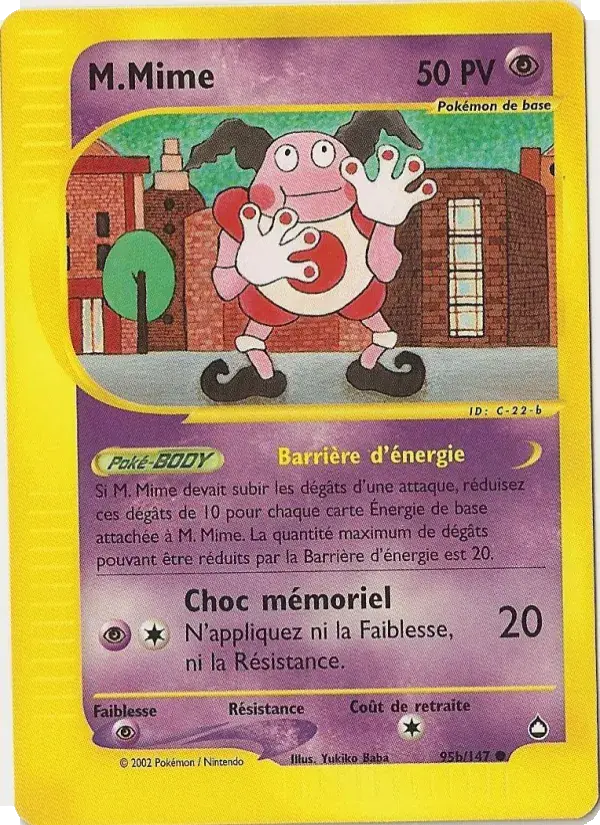 M.Mime - 95b/186 - Aquapolis