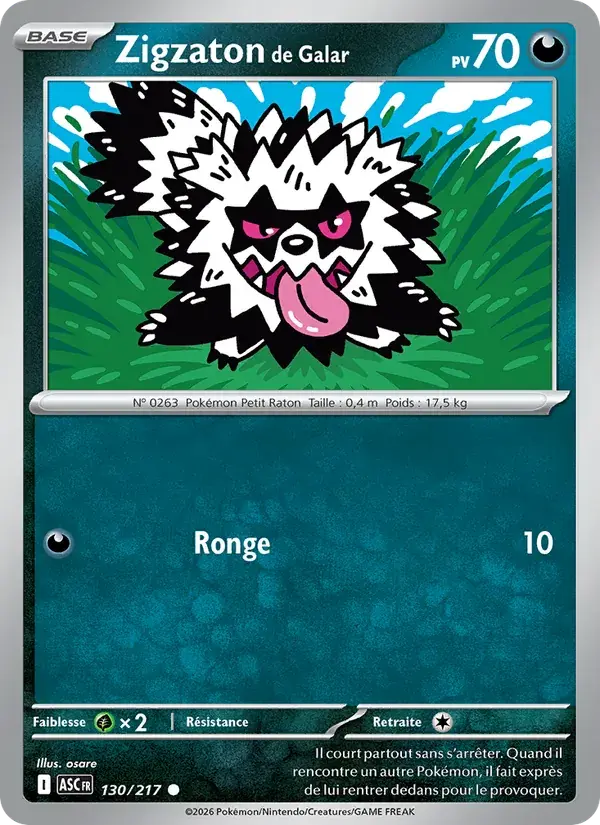 Zigzaton de Galar - 130/295 - Héros Transcendants
