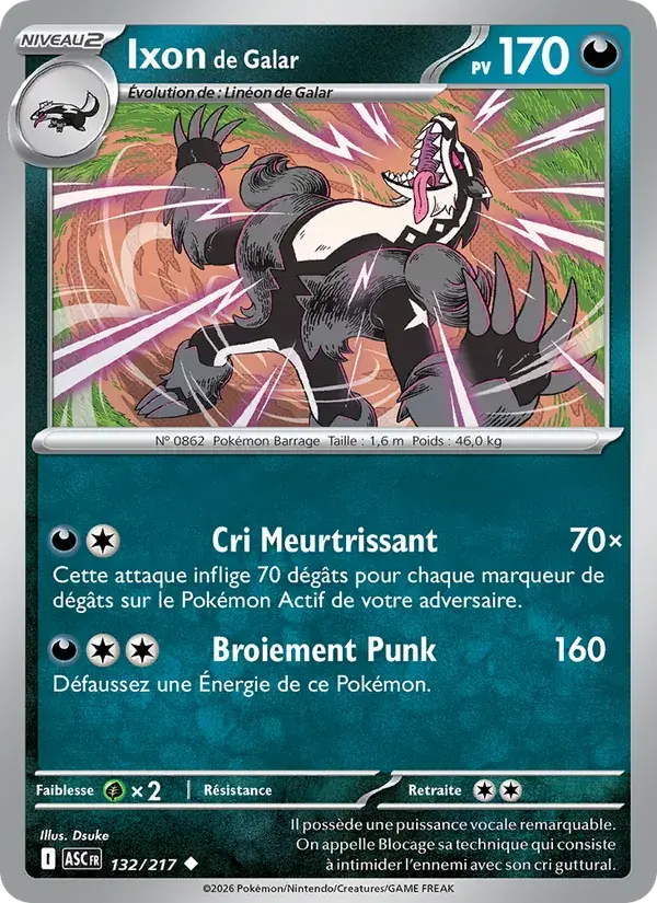 Ixon de Galar - 132/295 - Héros Transcendants
