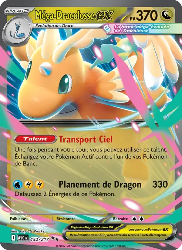 Méga-Dracolosse-ex - 152/295 - Héros Transcendants