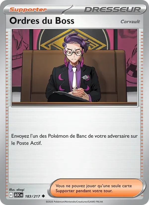 Ordres du Boss - 183/295 - Héros Transcendants