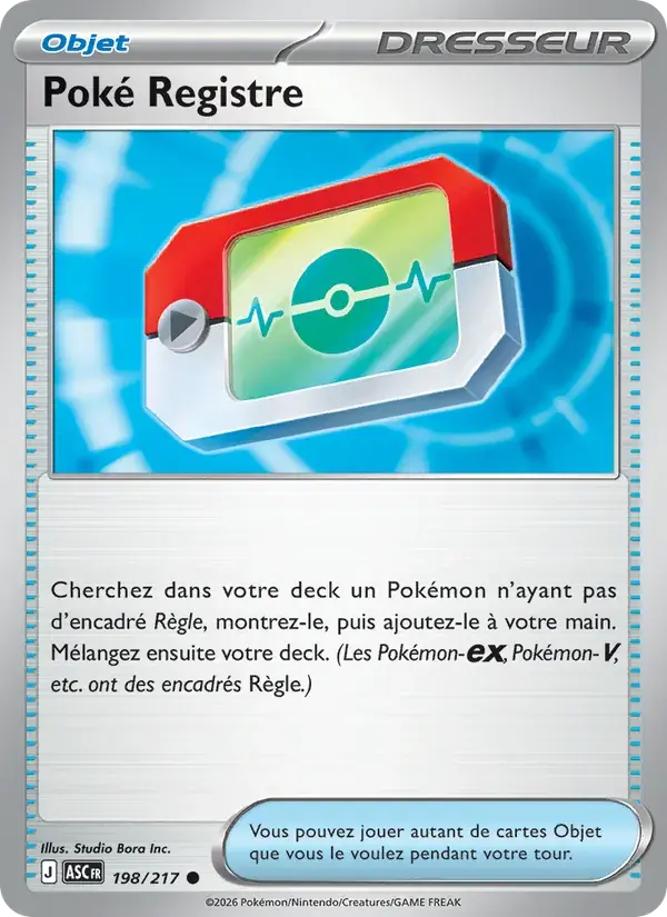 Poké Registre - 198/295 - Héros Transcendants