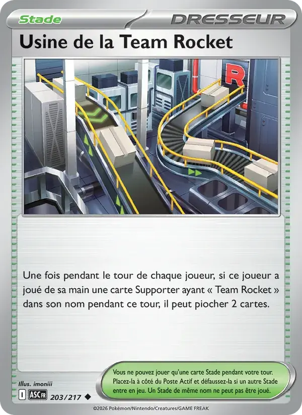 Usine de la Team Rocket - 203/295 - Héros Transcendants