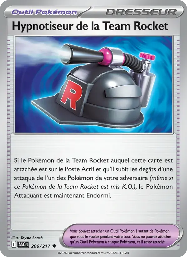 Hypnotiseur de la Team Rocket - 206/295 - Héros Transcendants