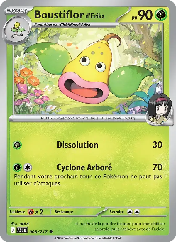 Boustiflor d'Erika - 005/295 - Héros Transcendants