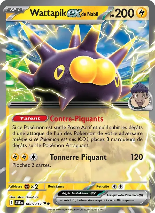 Wattapik-ex de Nabil - 068/295 - Héros Transcendants