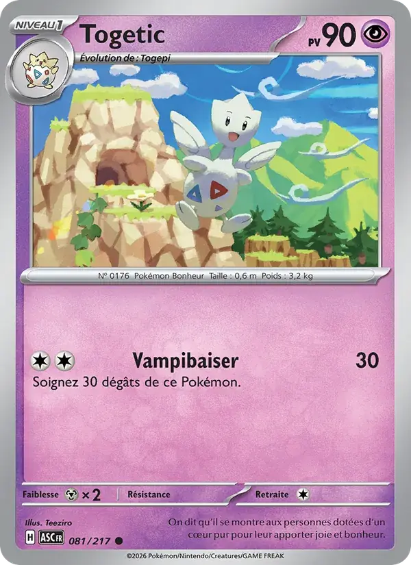 Togetic - 081/295 - Héros Transcendants