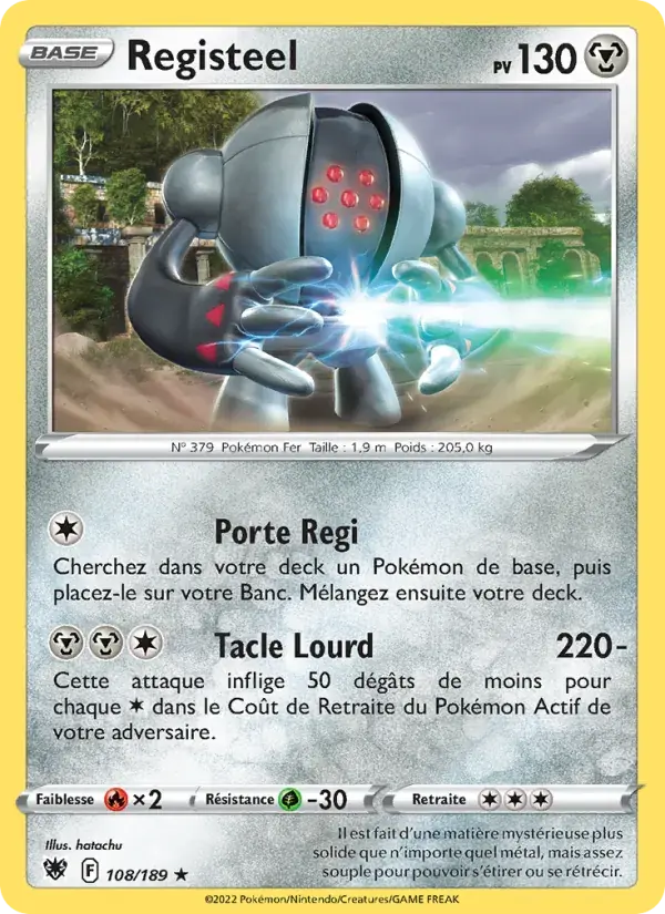 Registeel - 108/216 - Astres Radieux