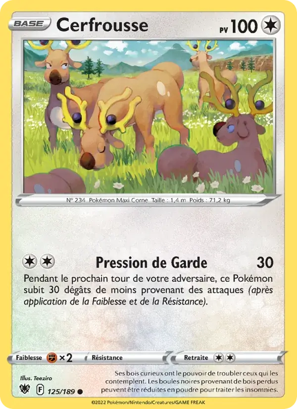 Cerfrousse - 125/216 - Astres Radieux